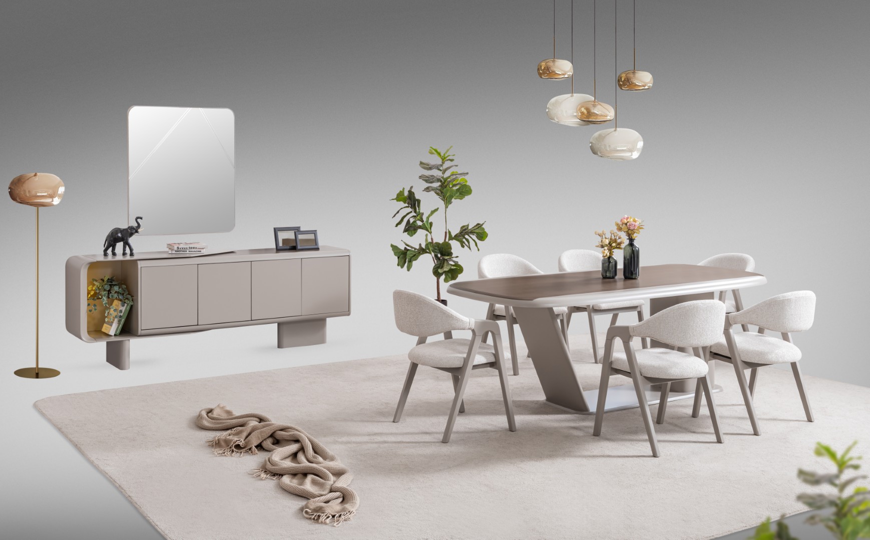 Zen Yemek Odası 7