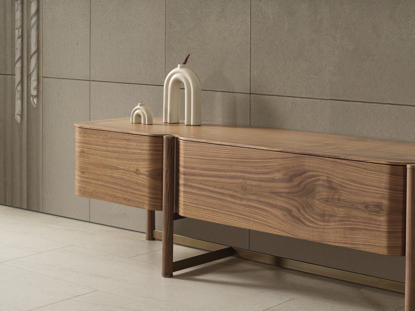 26 Walnut Series Tv Ünitesi 4