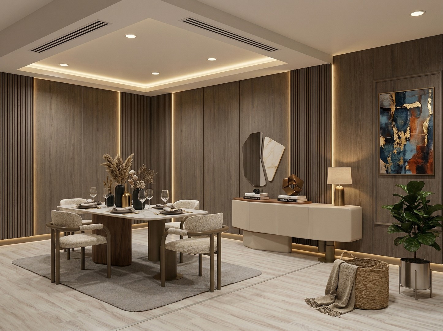 Versace Yemek Odası 2