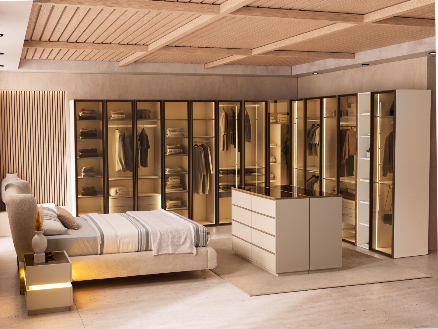 Öykü Yatak Odası & Giyinme Dolabı 4