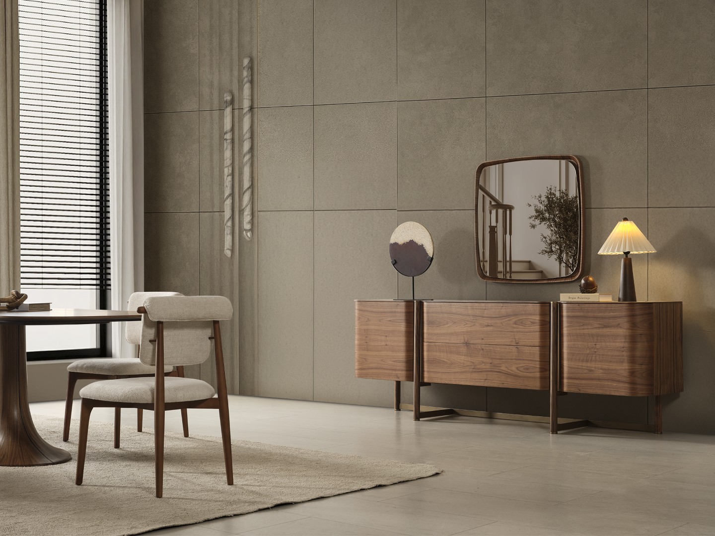 26 Walnut Series Yemek Odası 5