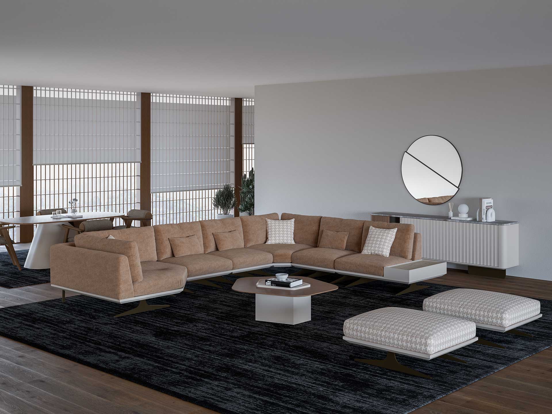 Elegant Köşe Koltuk -2 6