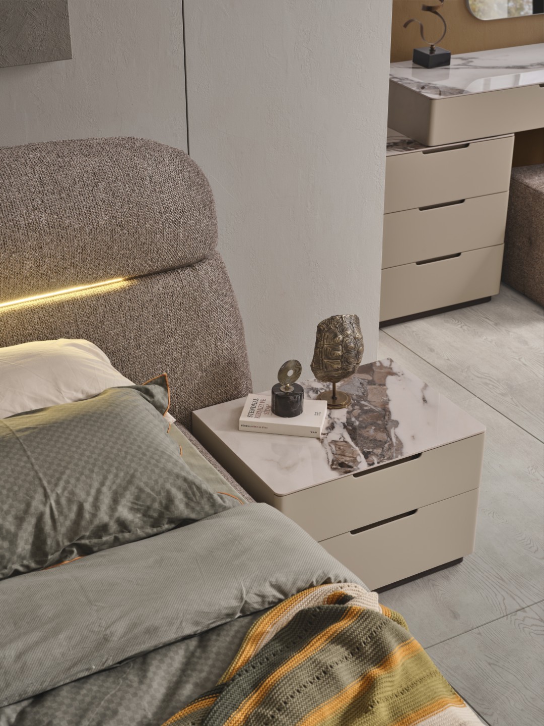 Lotus Yatak Odası & Giyinme Dolabı 9