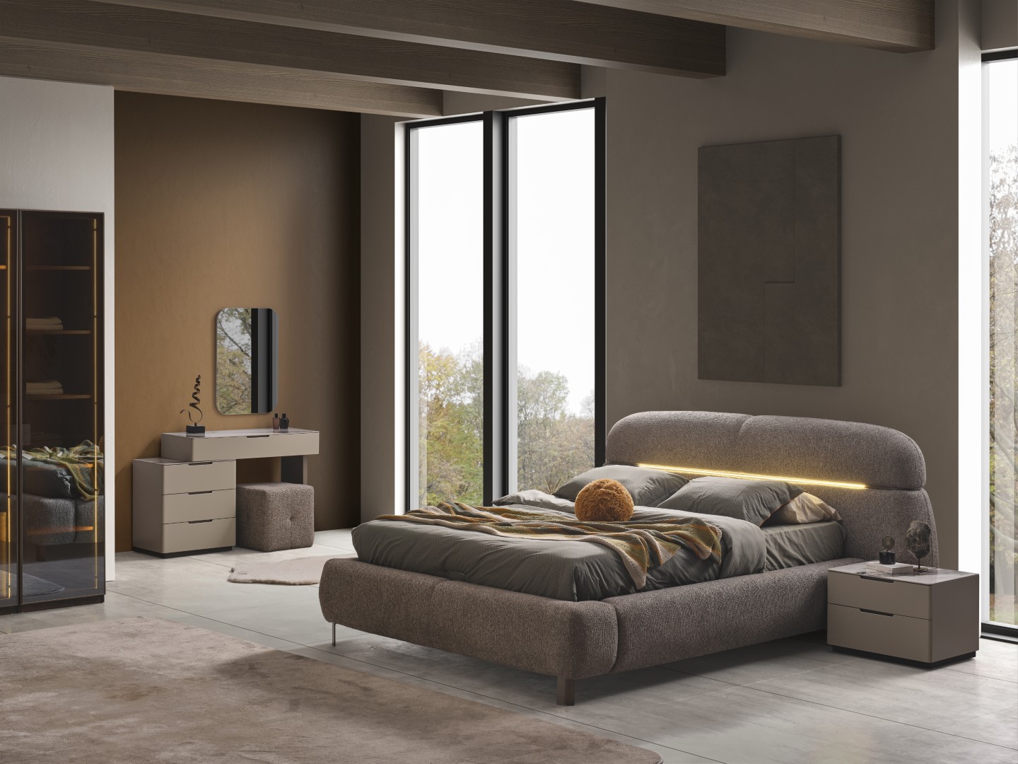 Lotus Yatak Odası & Giyinme Dolabı 6