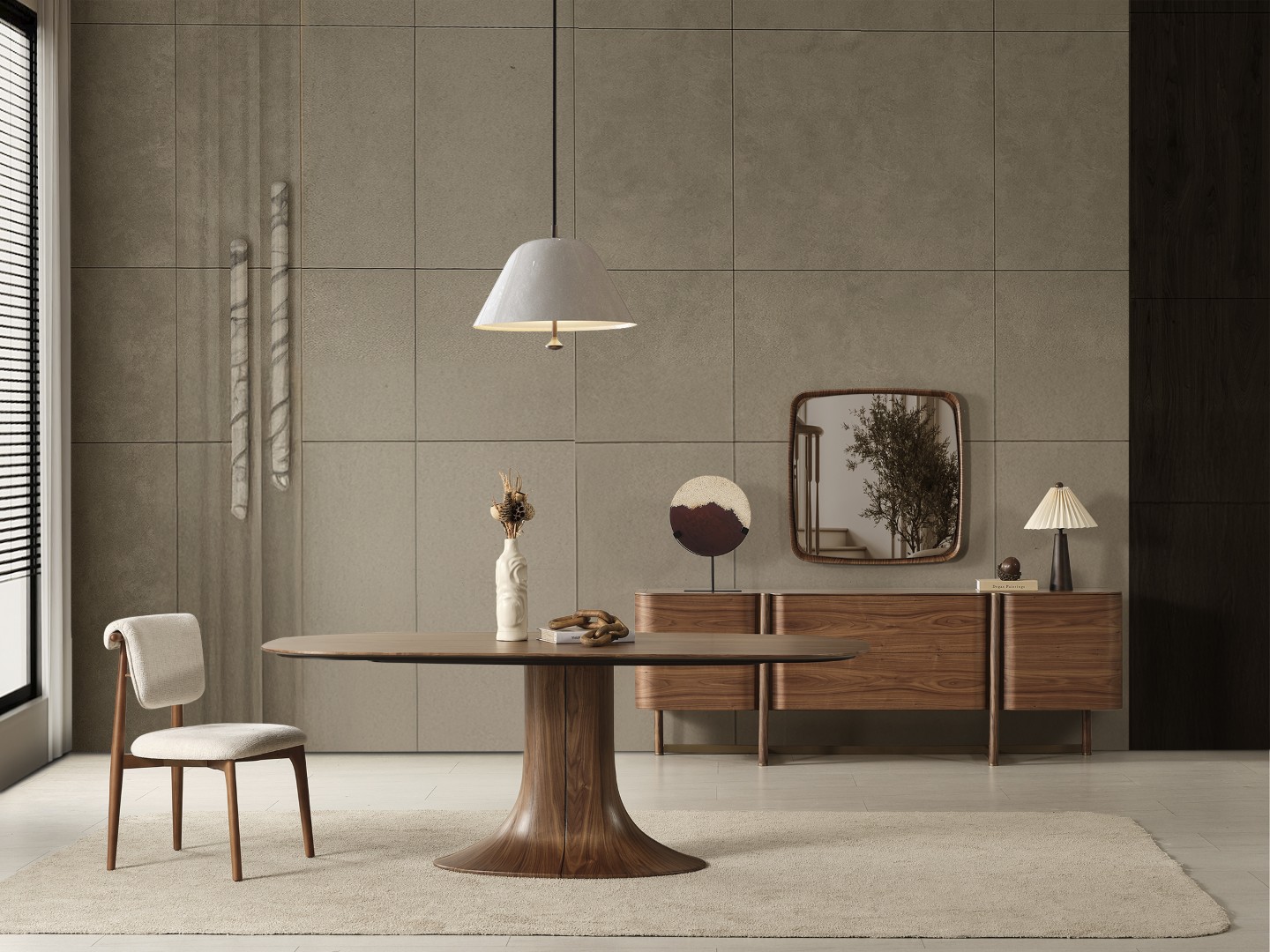 26 Walnut Series Yemek Odası 3