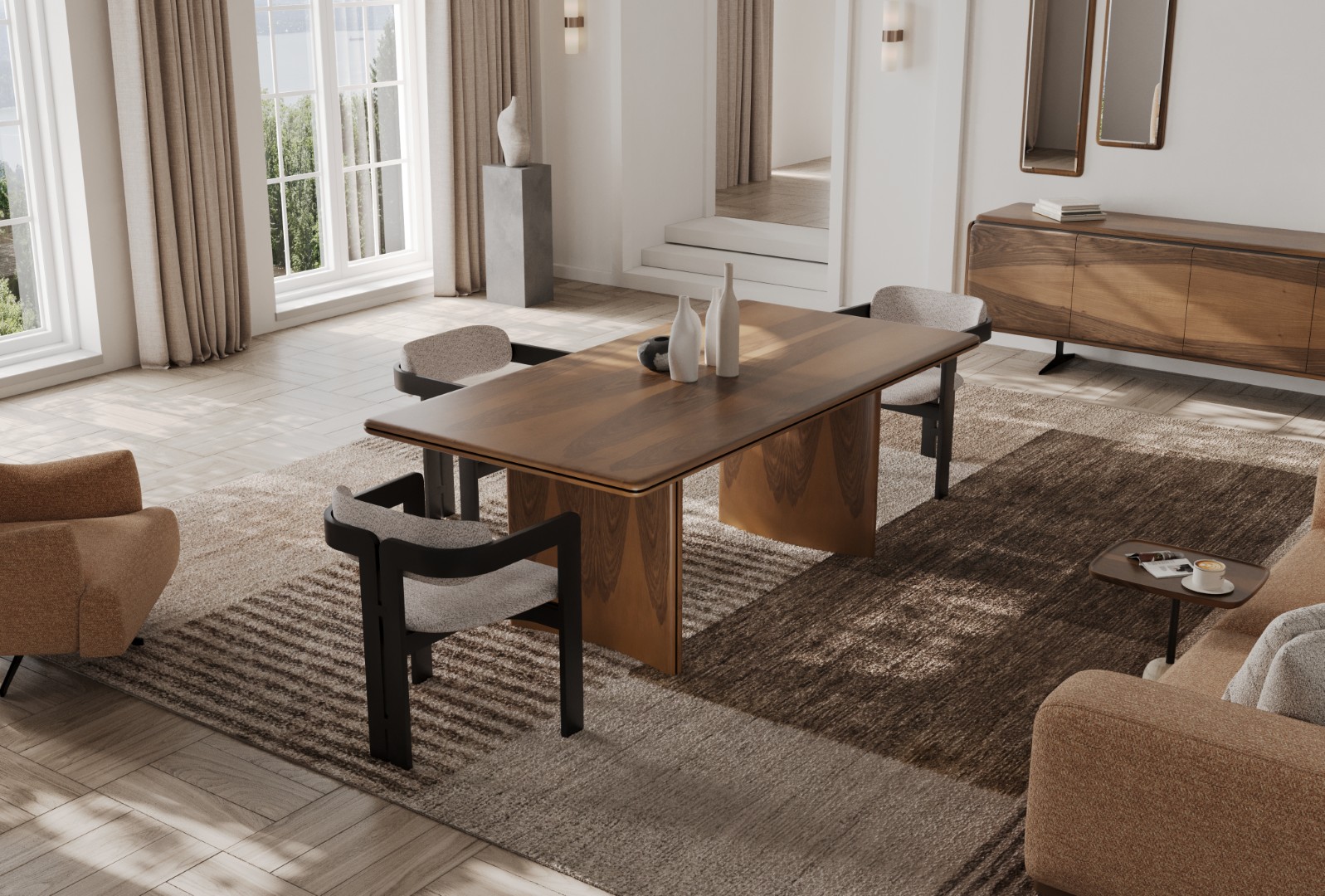 Hema Ceviz Yemek Odası 7