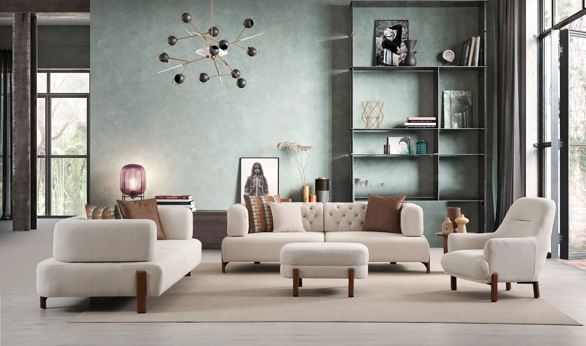 Cratos Wood Koltuk Takımı