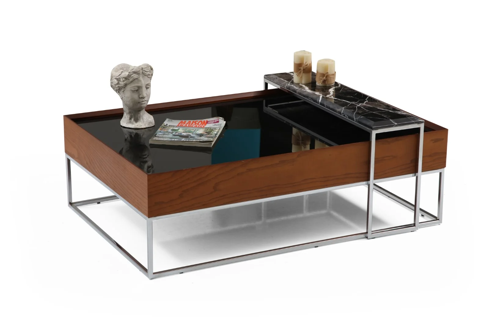Crown Ceviz Orta Sehpa 3