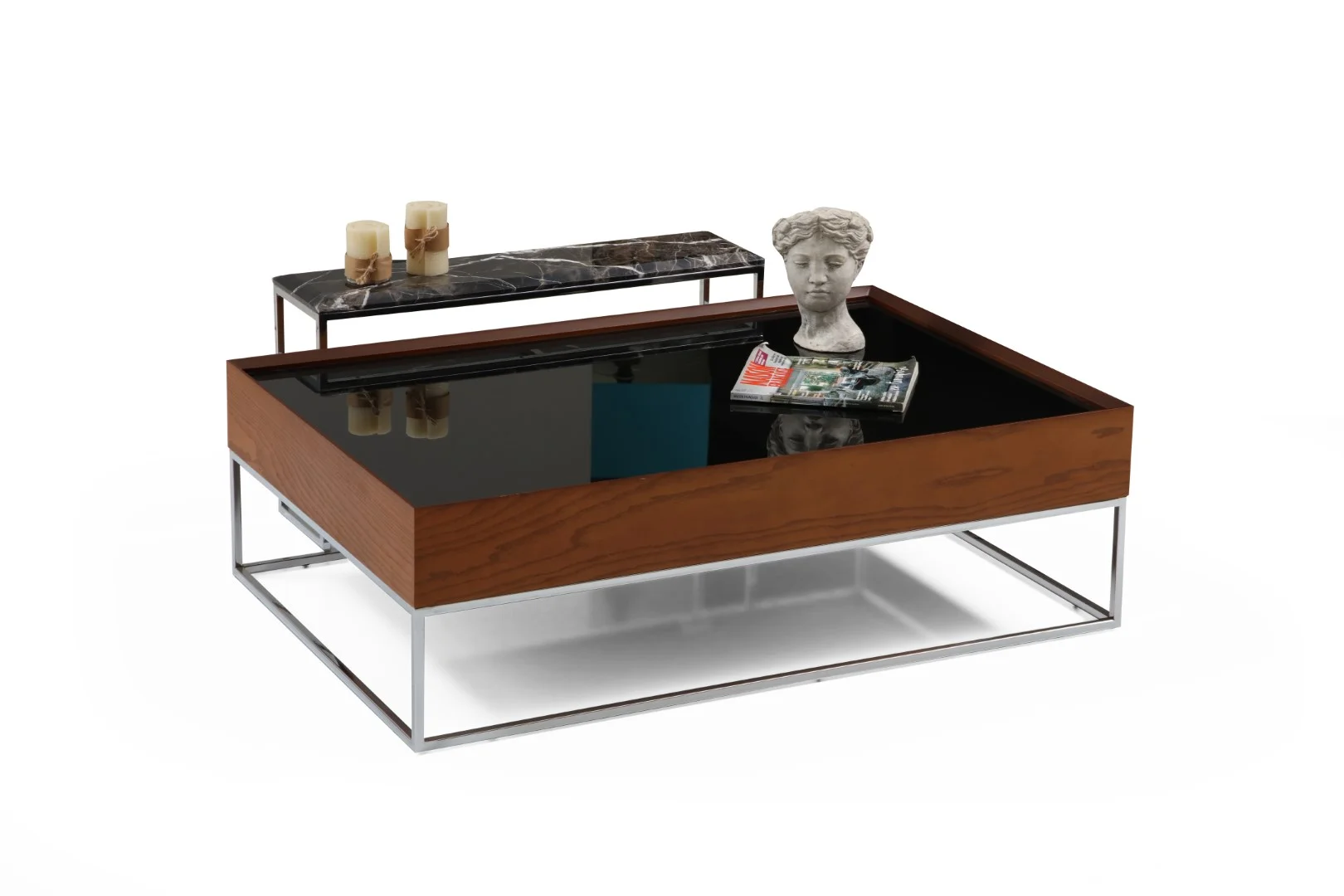 Crown Ceviz Orta Sehpa 4