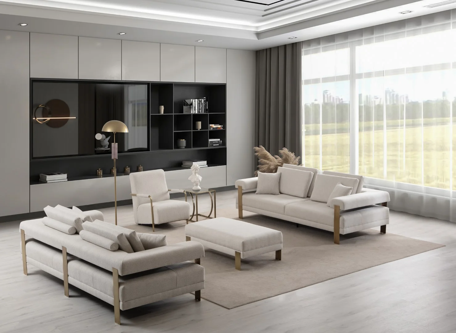 Deep Living Antik Koltuk Takımı