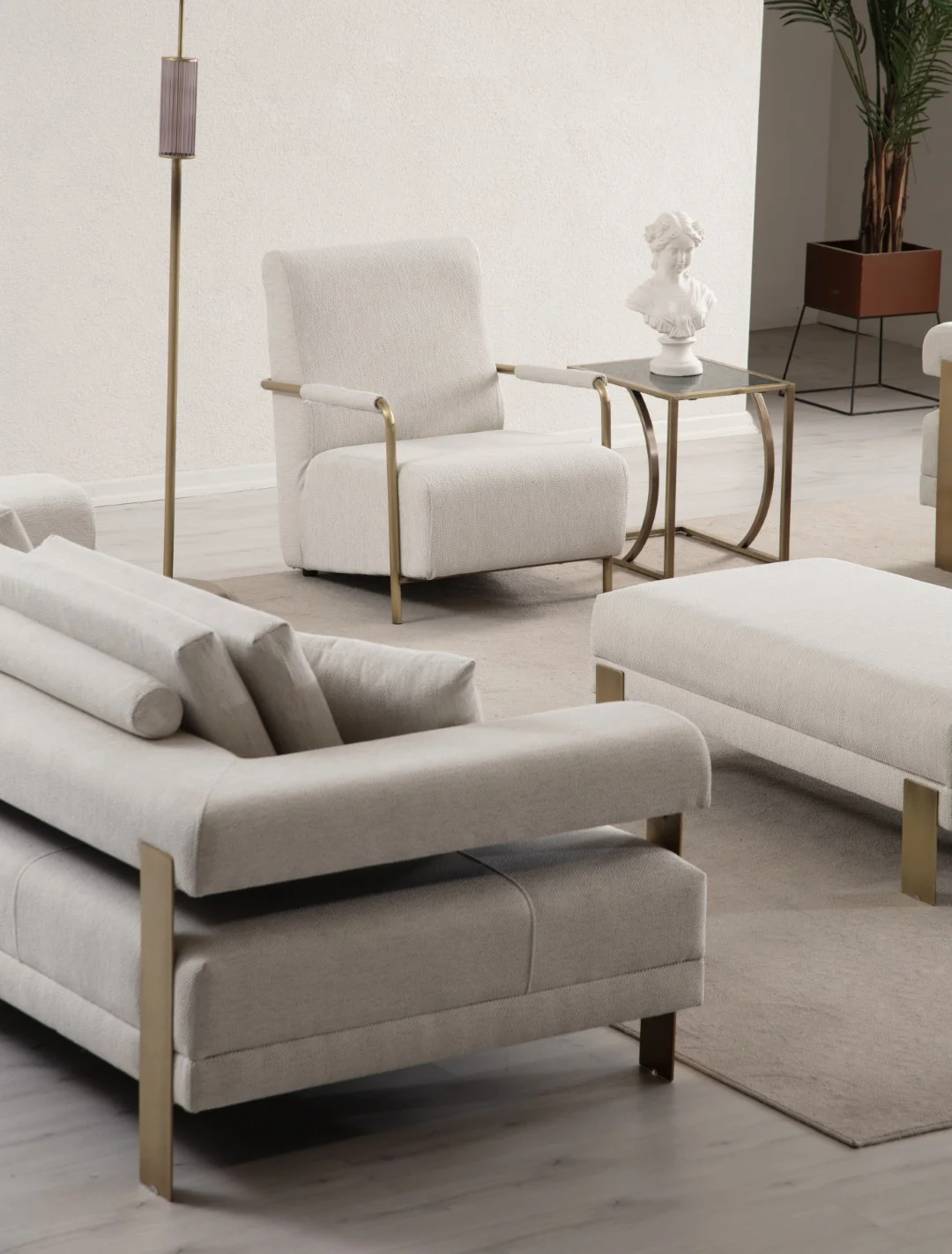 Deep Living Antik Koltuk Takımı 6