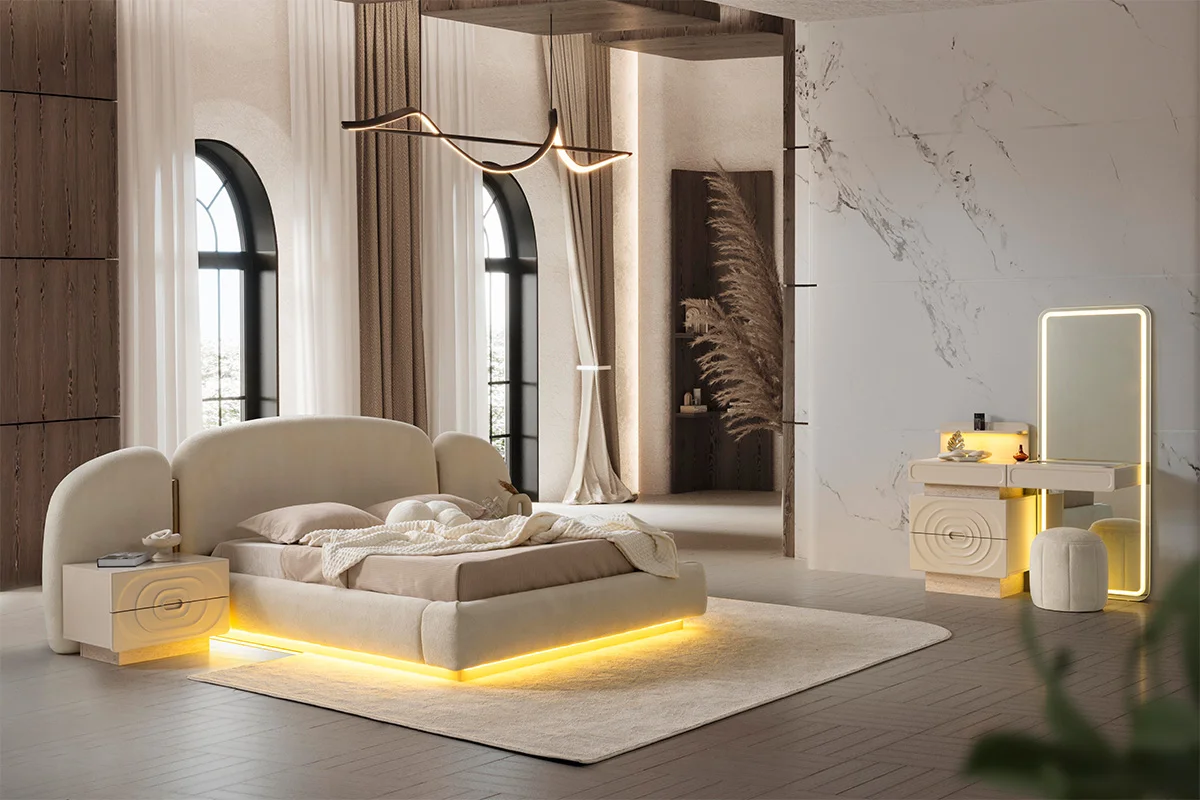 Dubai Yatak Odası & Giyinme Dolabı 3