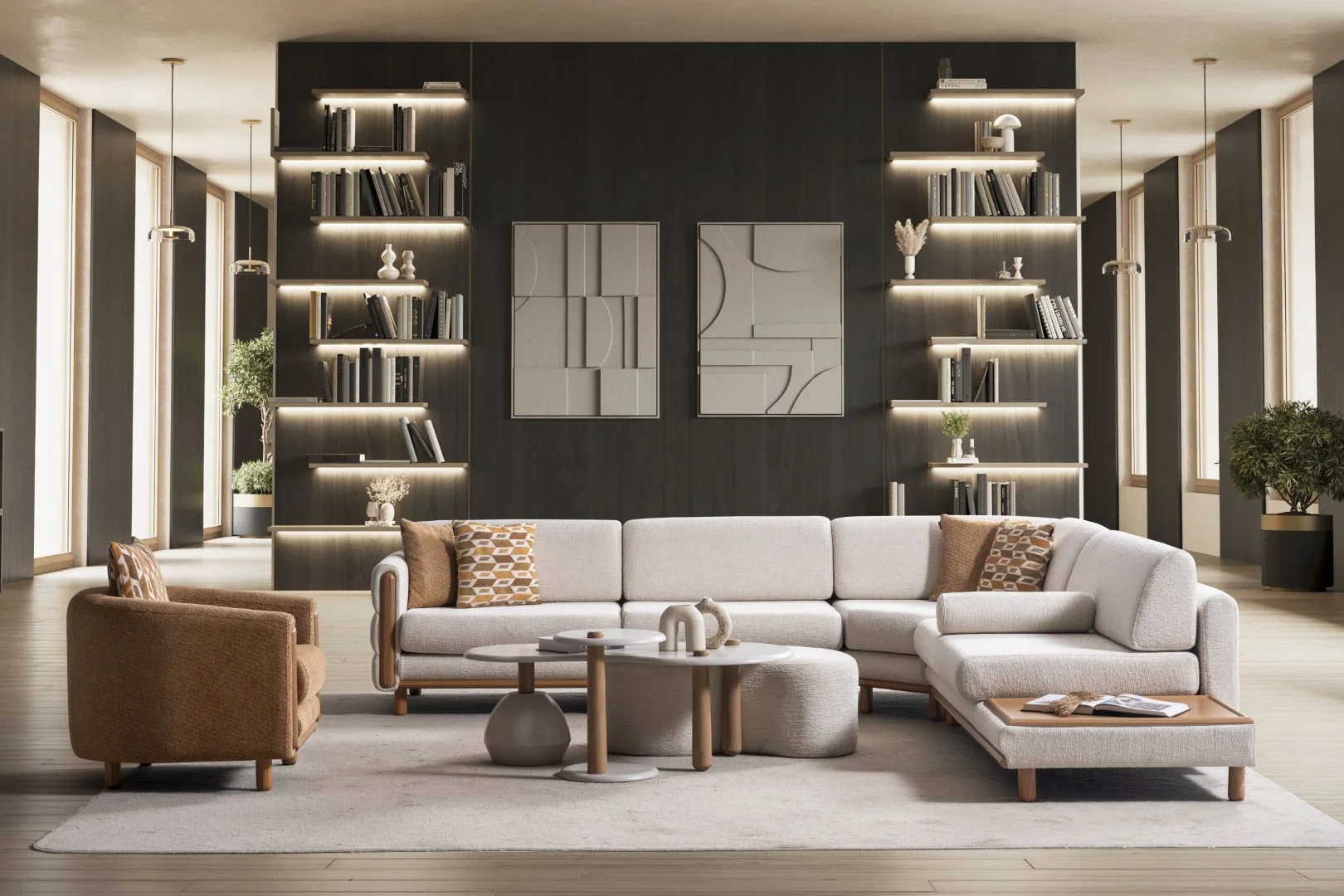 Elegant Köşe Koltuk -1 7
