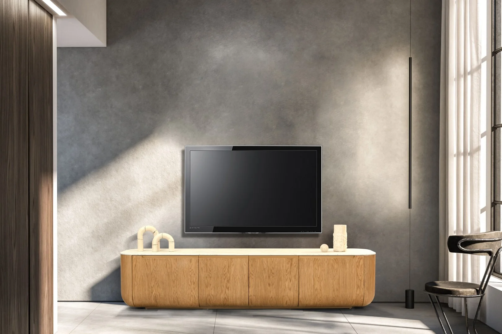 Era Açık Meşe Tv Ünitesi