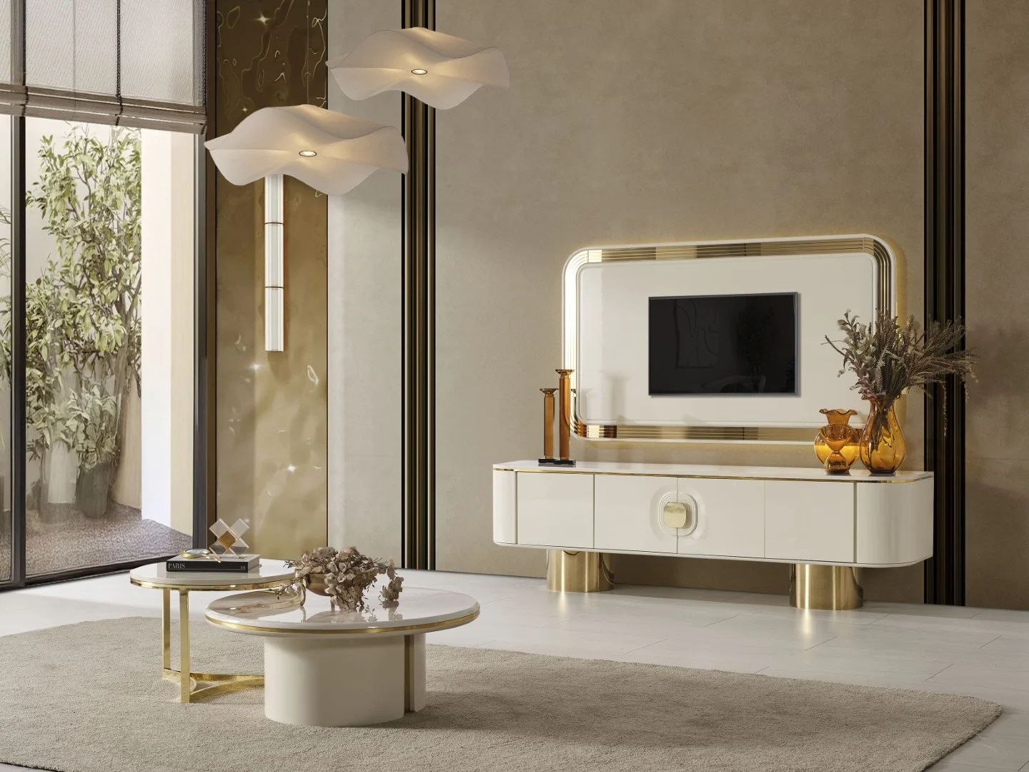 Farella Luxury Orta Sehpa
