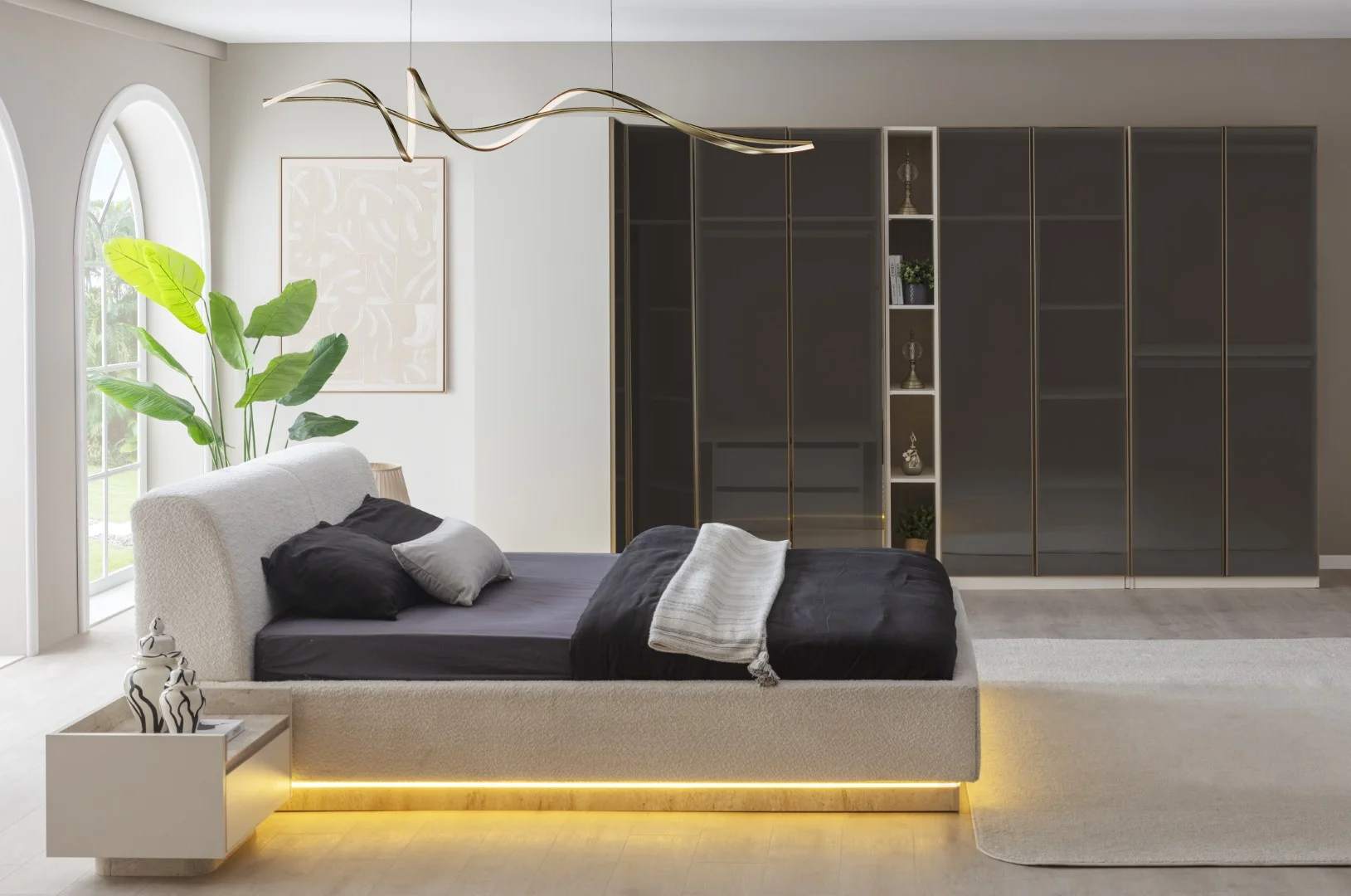 Flora Yatak Odası & Giyinme Dolabı 4