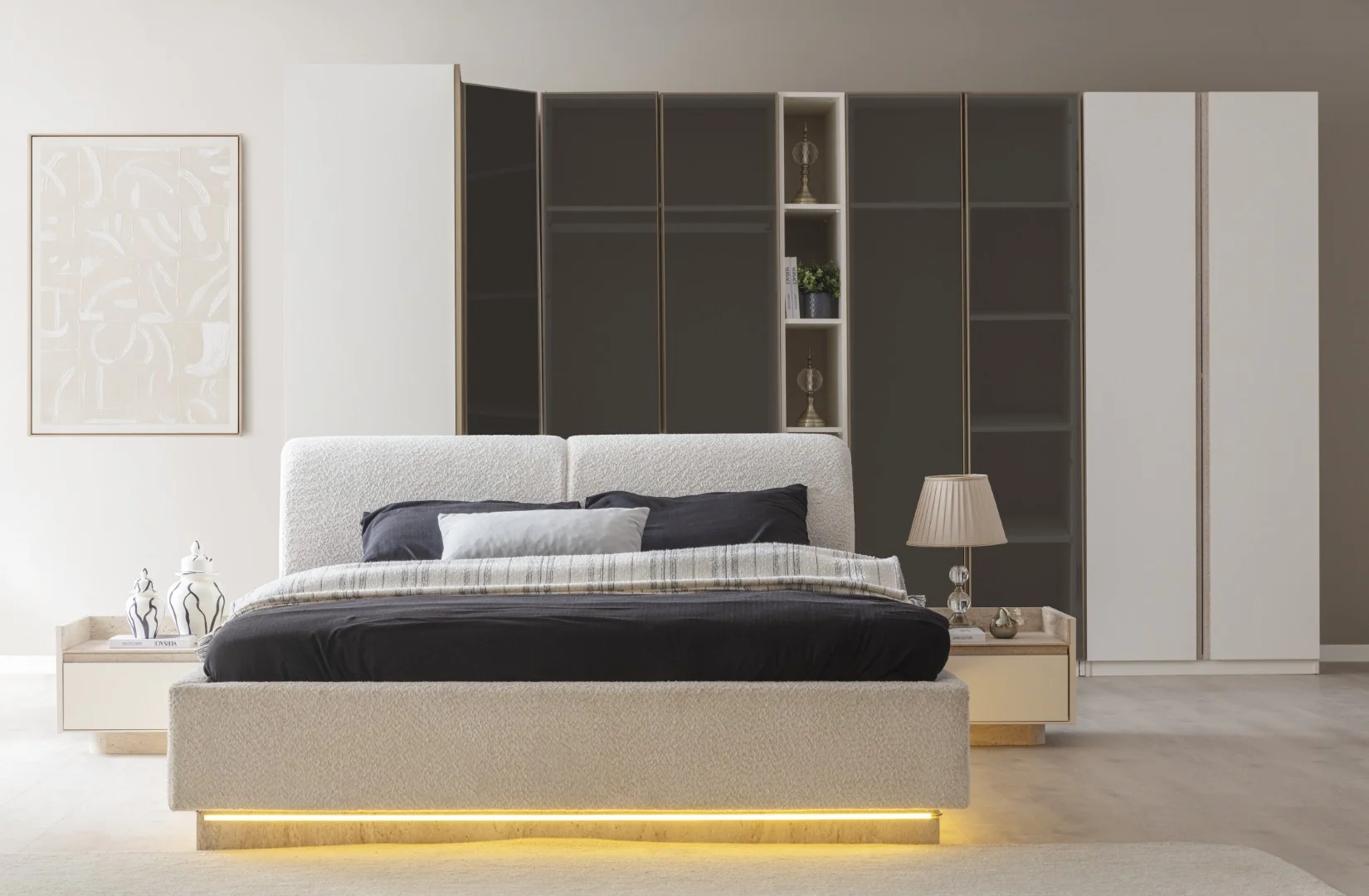 Flora Yatak Odası & Giyinme Dolabı 9