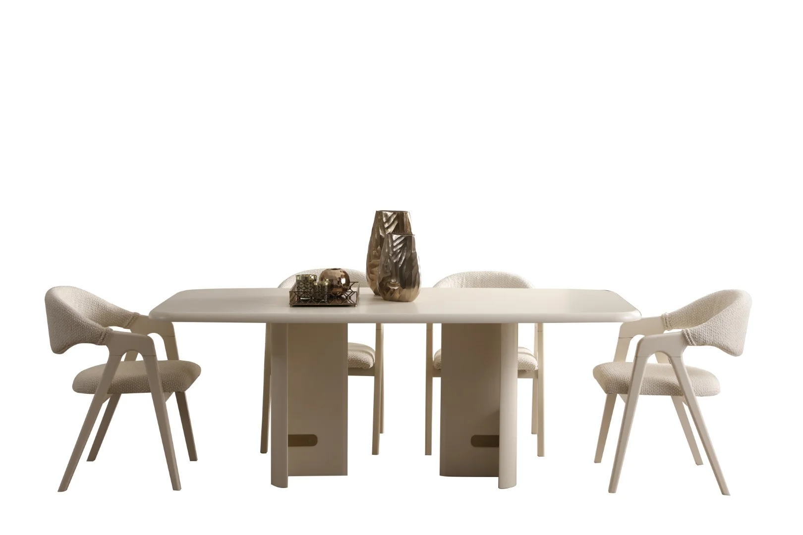 Glamour Yemek Odası - Krem 7