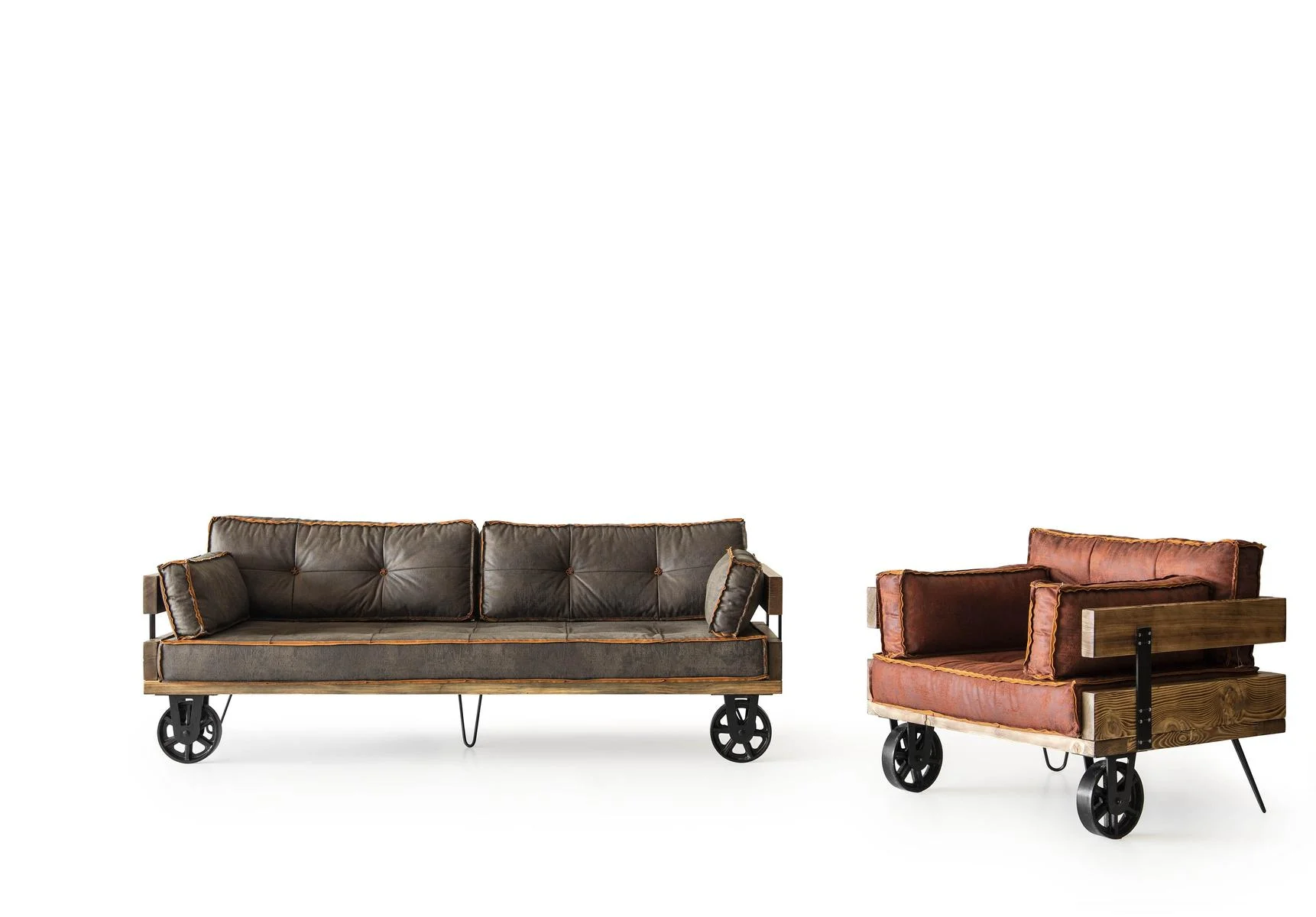Loft Metal Koltuk Takımı