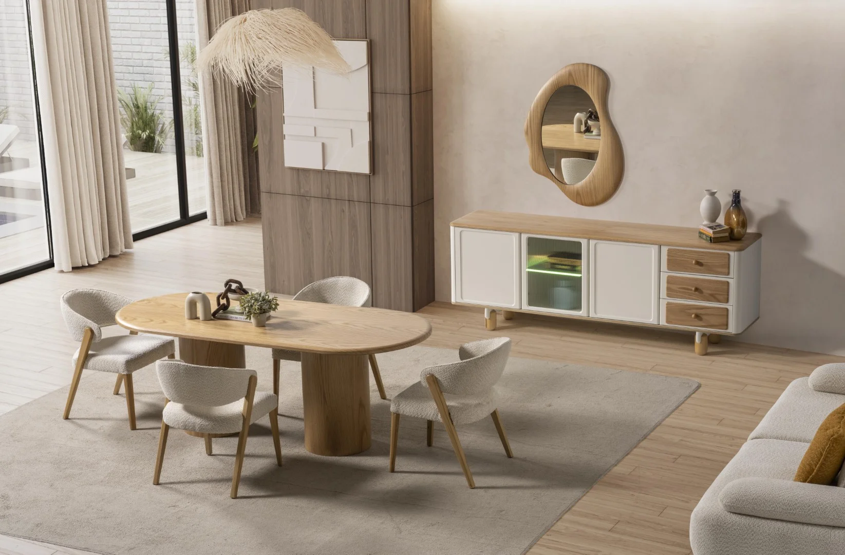 Loft Yemek Odası