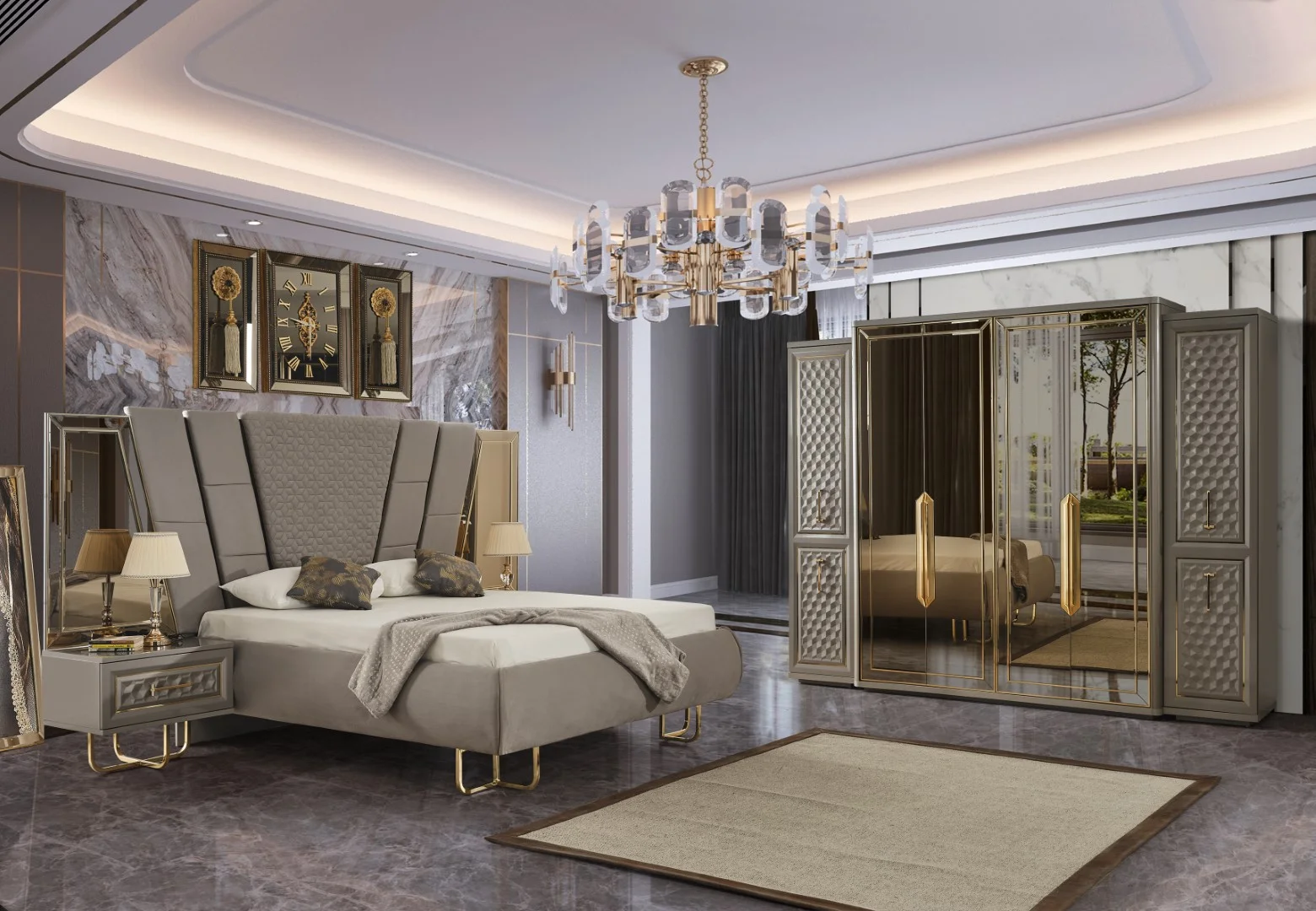 Lounge Kum Yatak Odası