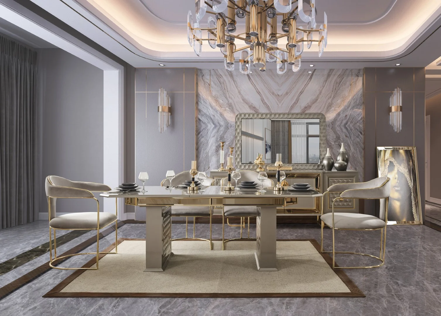 Lounge Kum Yemek Odası 3