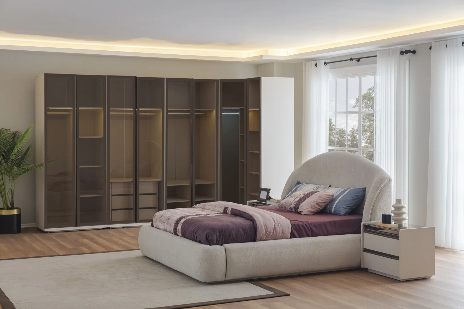 Luna Yatak Odası & Giyinme Dolabı 3