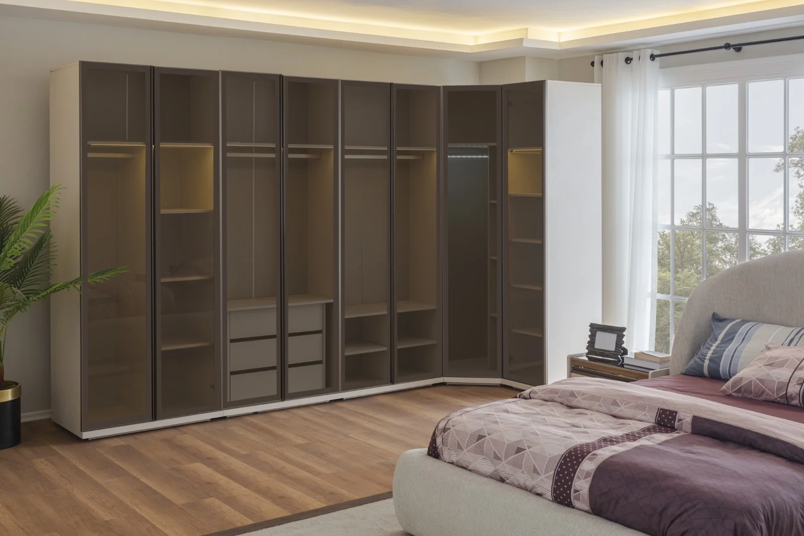Luna Yatak Odası & Giyinme Dolabı 6