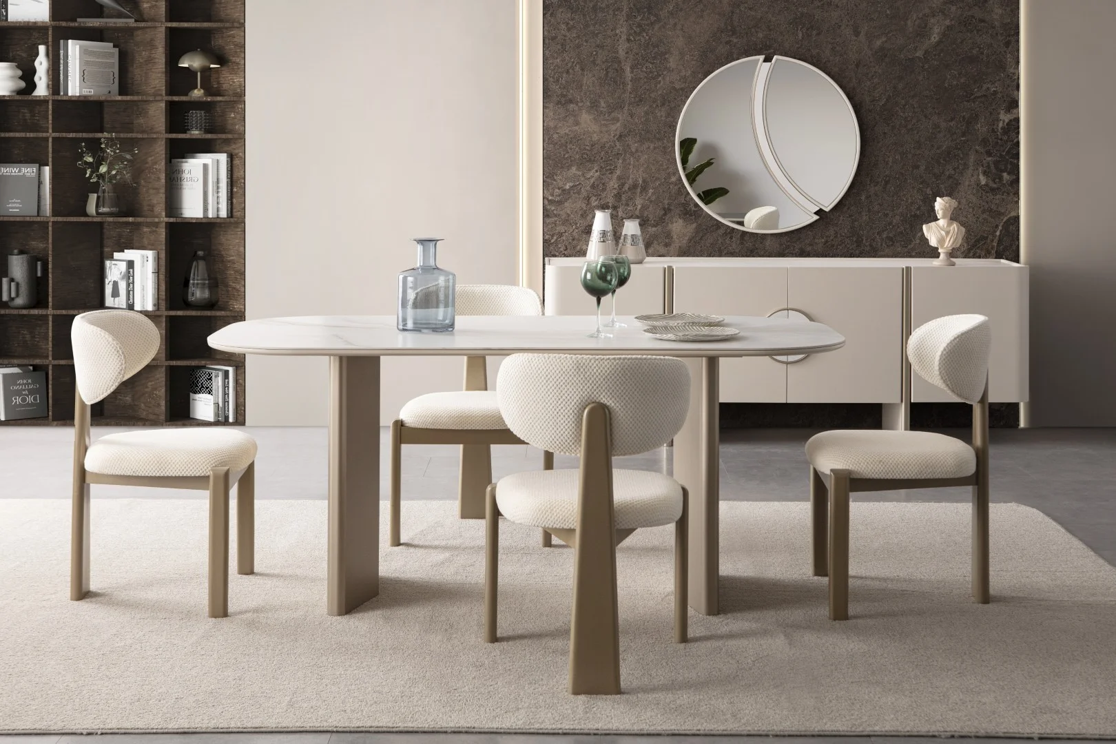 Lusso Seramik Yemek Odası 3