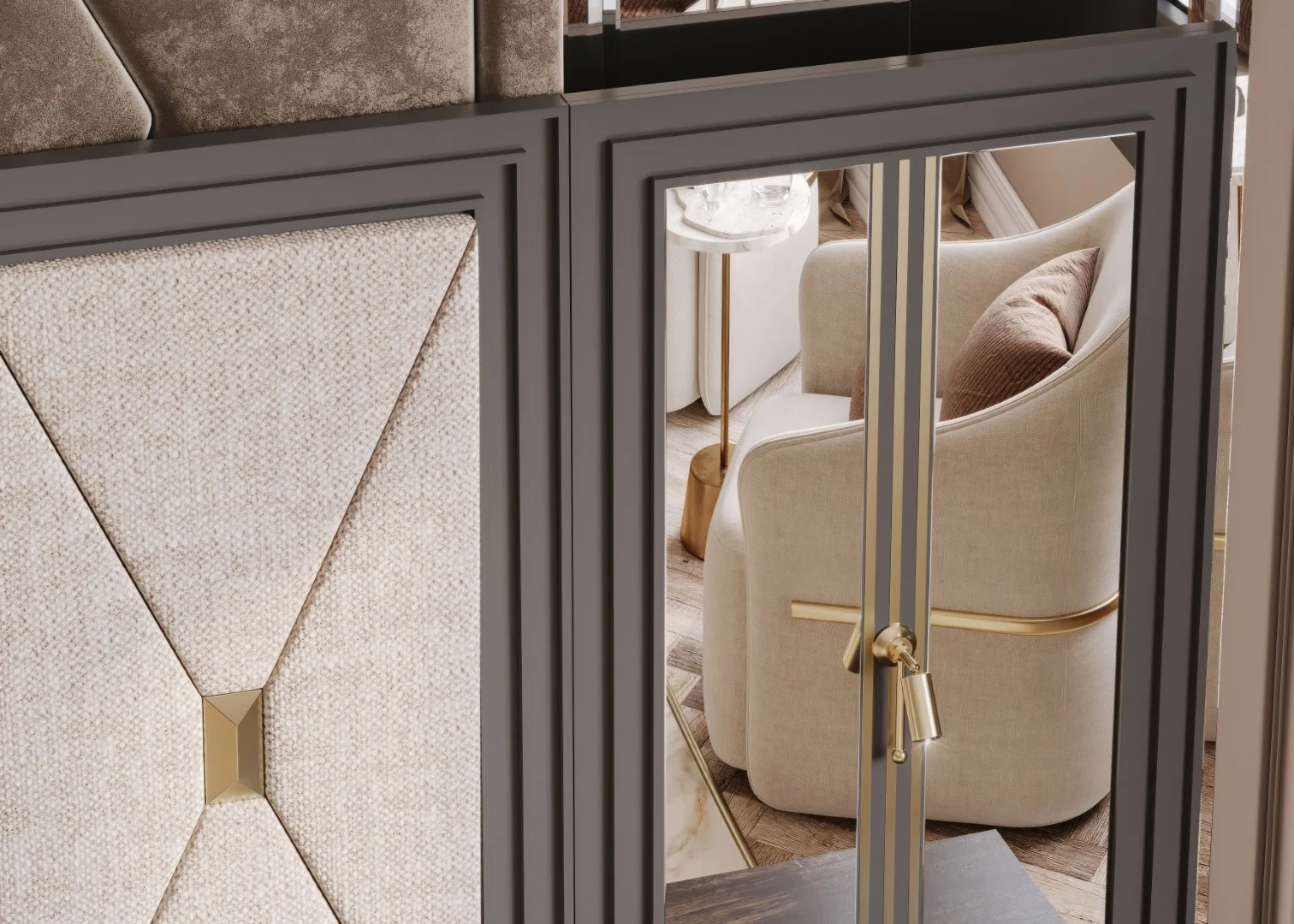 Madrid Luxury Yatak Odası - Gri 5