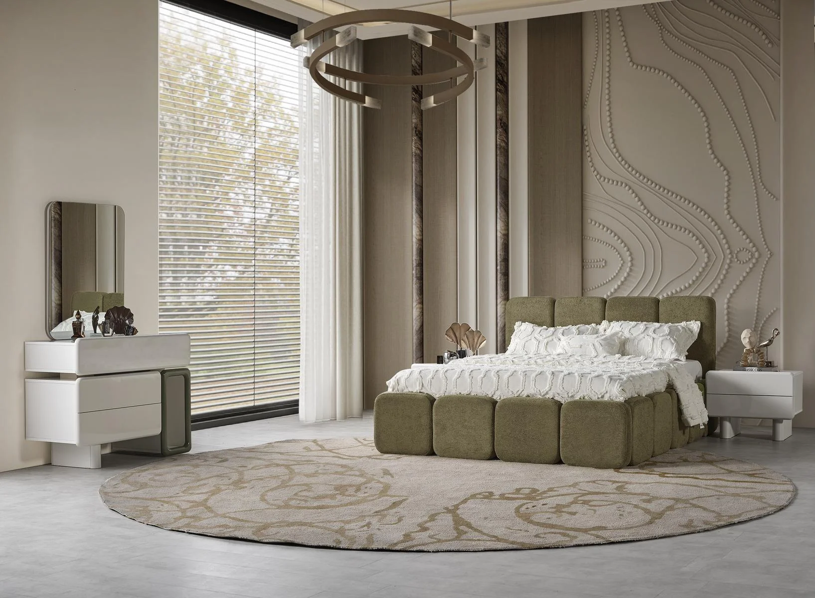 Minty Bed Yatak Odası 2