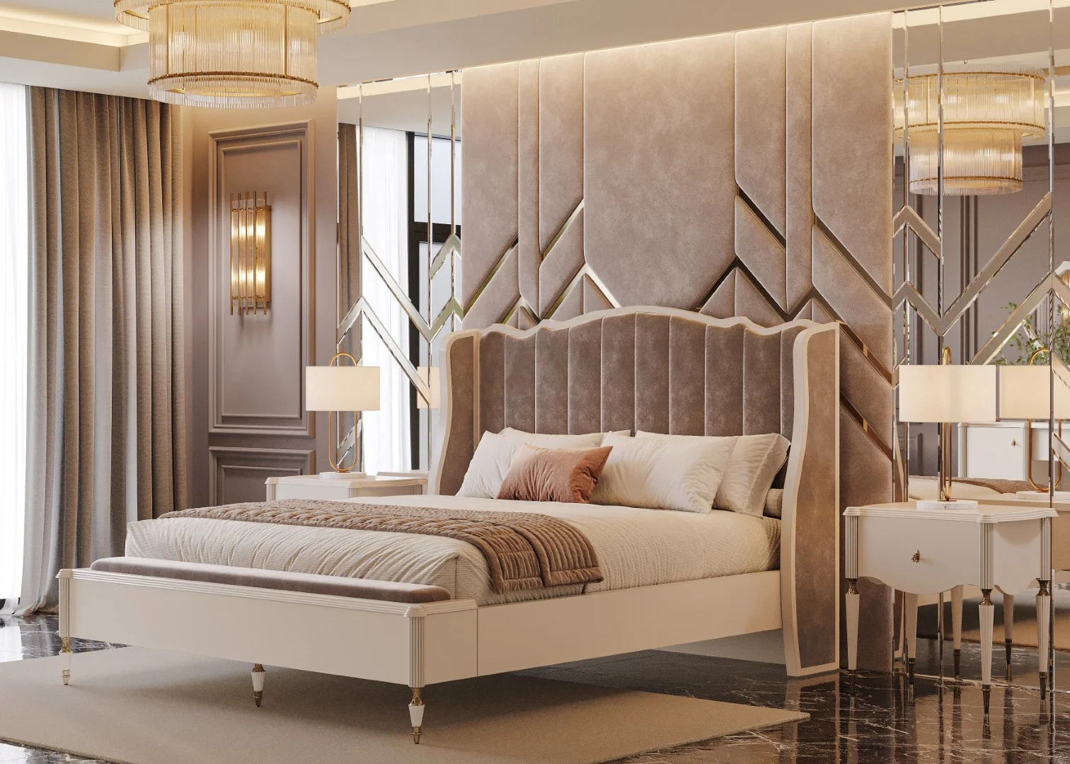 Monaco Luxury Yatak Odası