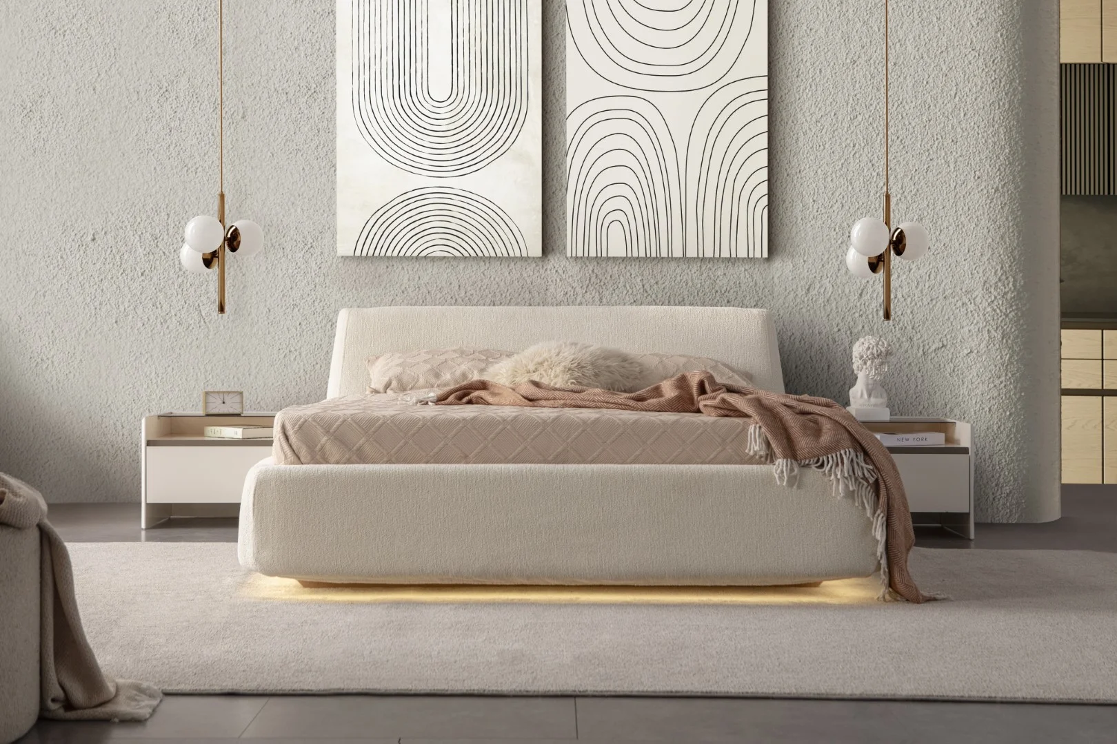 Monza Yatak Odası & Giyinme Dolabı 10