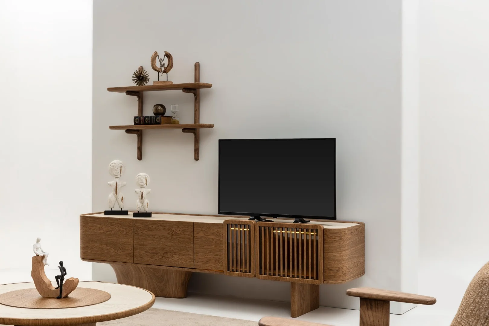 Natura Tv Ünitesi - Açık Meşe