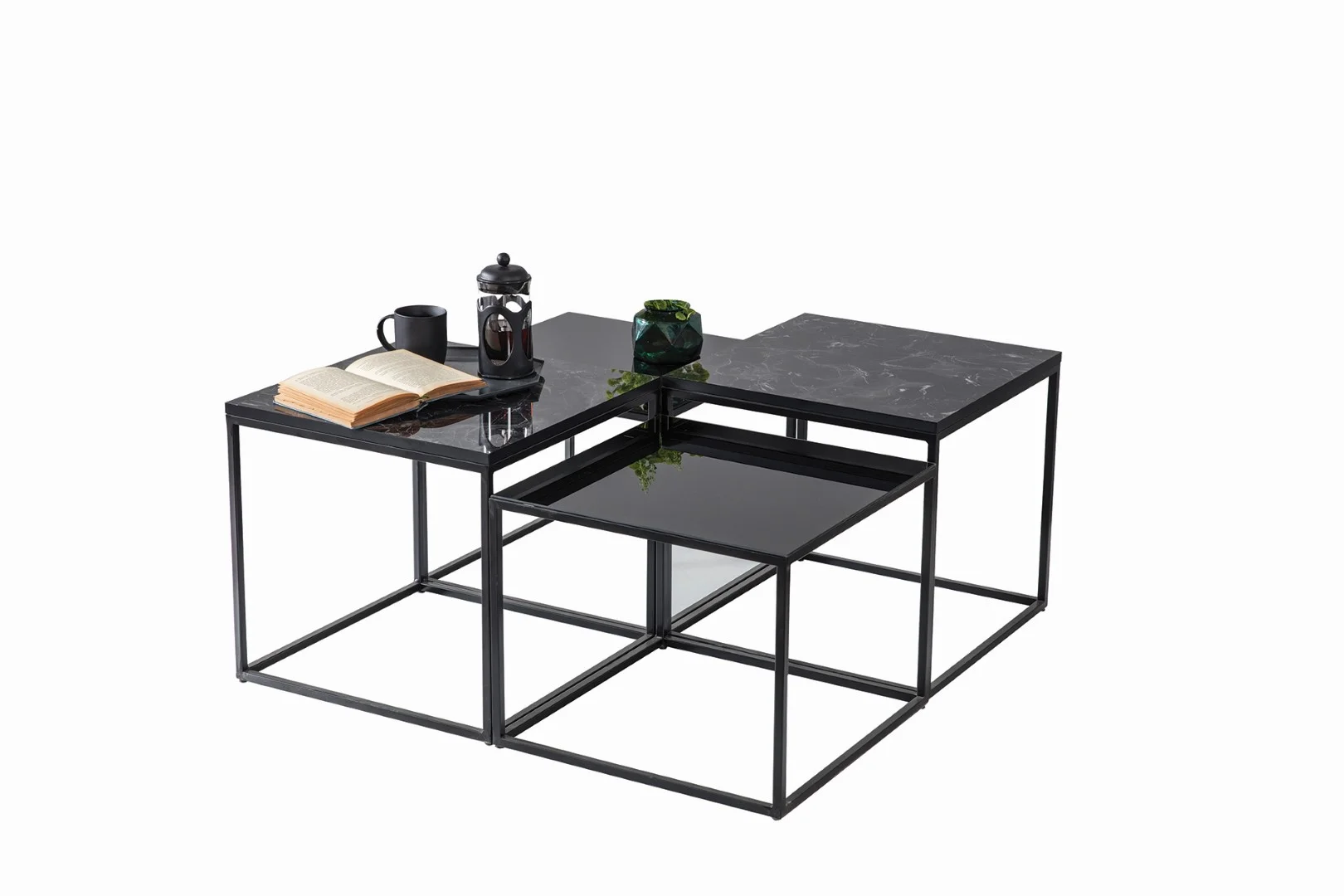 No 129 Orta Sehpa - Black