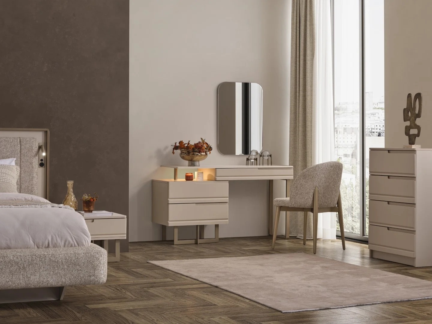 Oslo Luxury Yatak Odası & Giyinme Dolabı 9