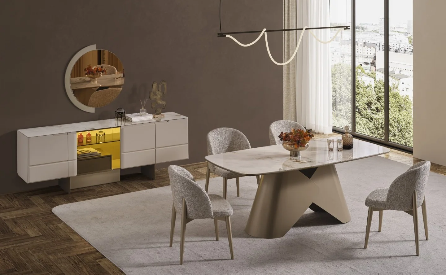 Oslo Luxury Yemek Odası