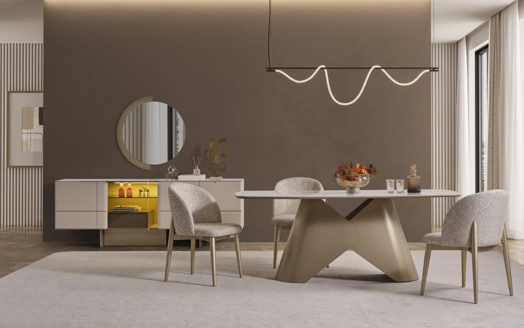 Oslo Luxury Yemek Odası 4