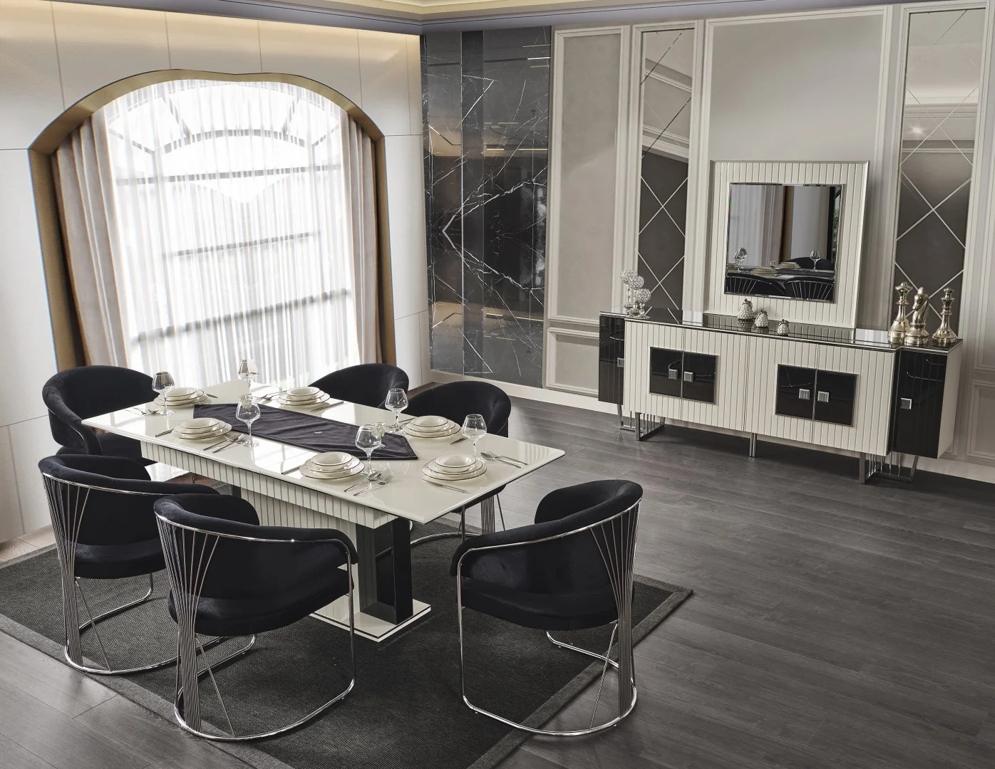 Premier White Yemek Odası