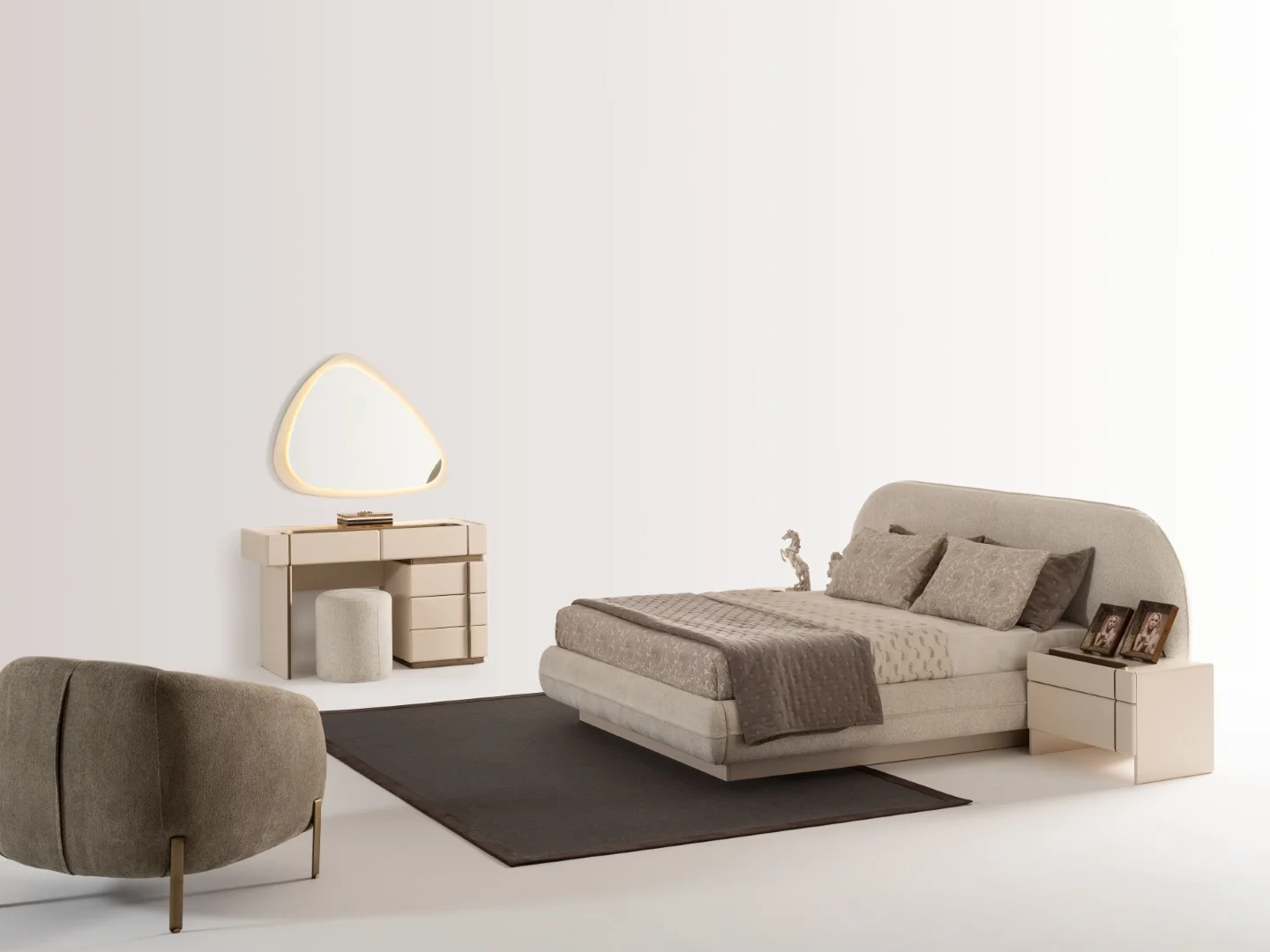 Soft Yatak Odası & Giyinme Dolabı 5