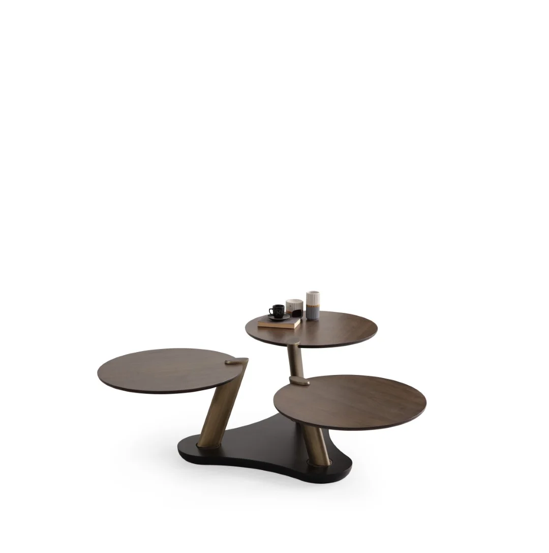 Trio Brass Orta Sehpa