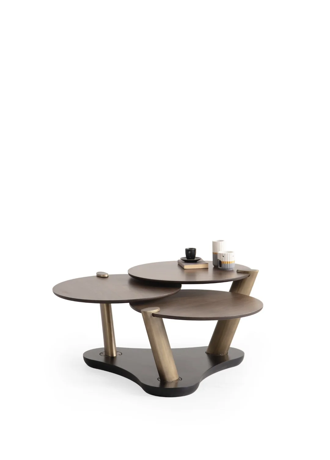 Trio Brass Orta Sehpa