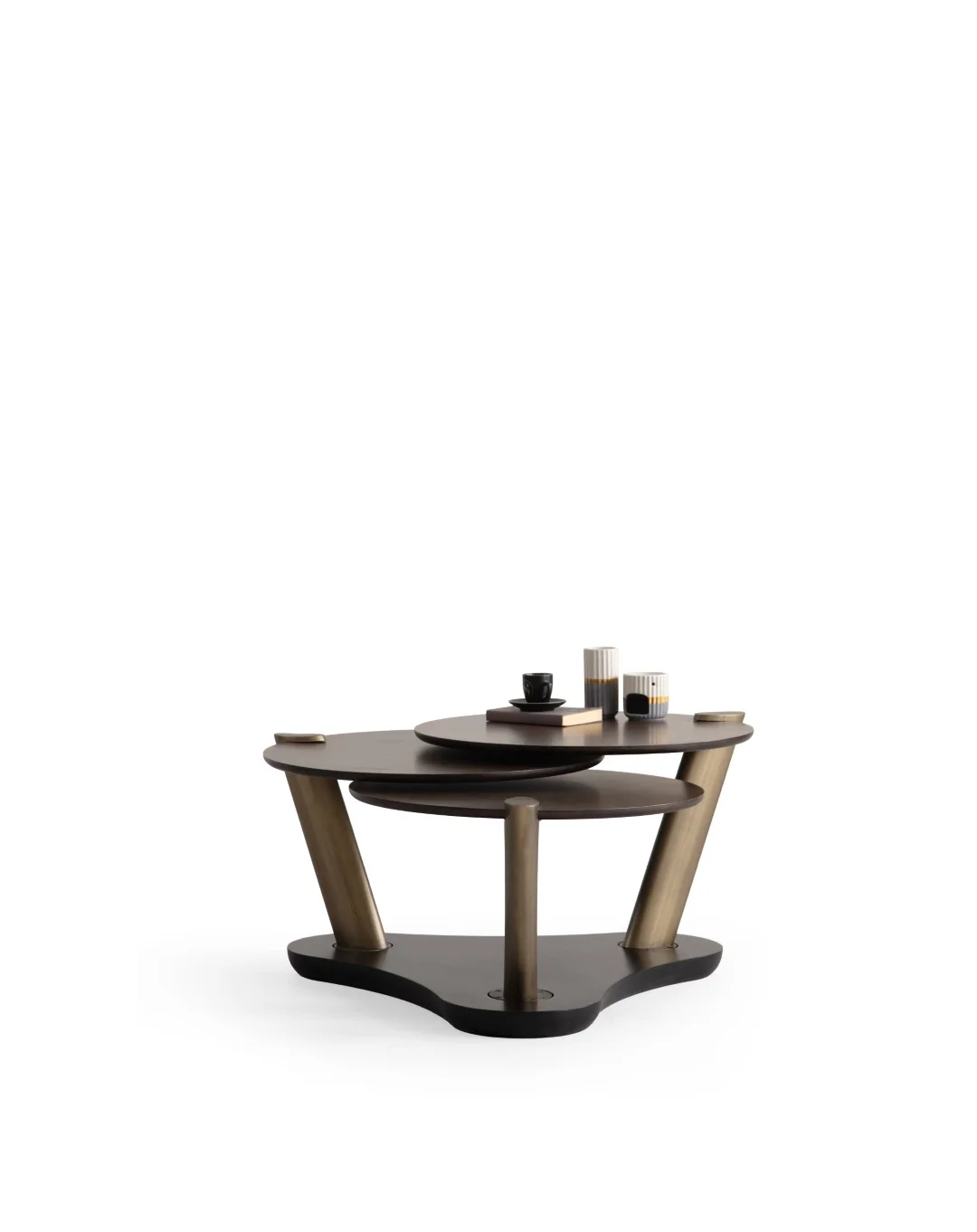 Trio Brass Orta Sehpa 4