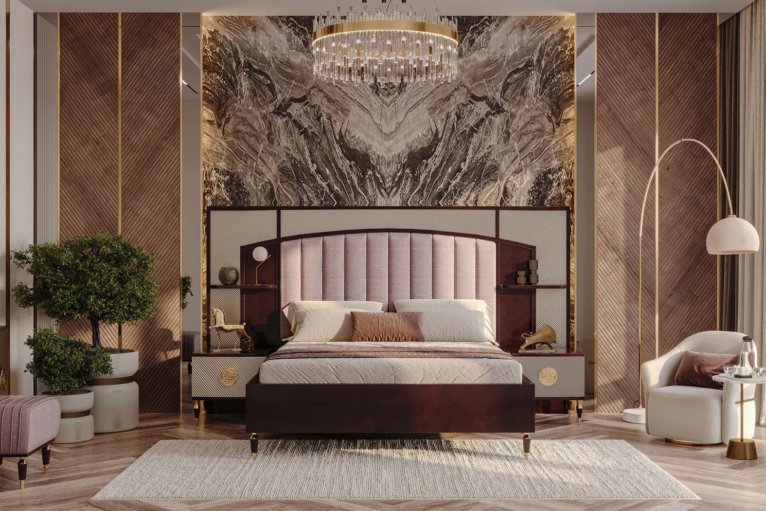 Venedik Luxury Yatak Odası