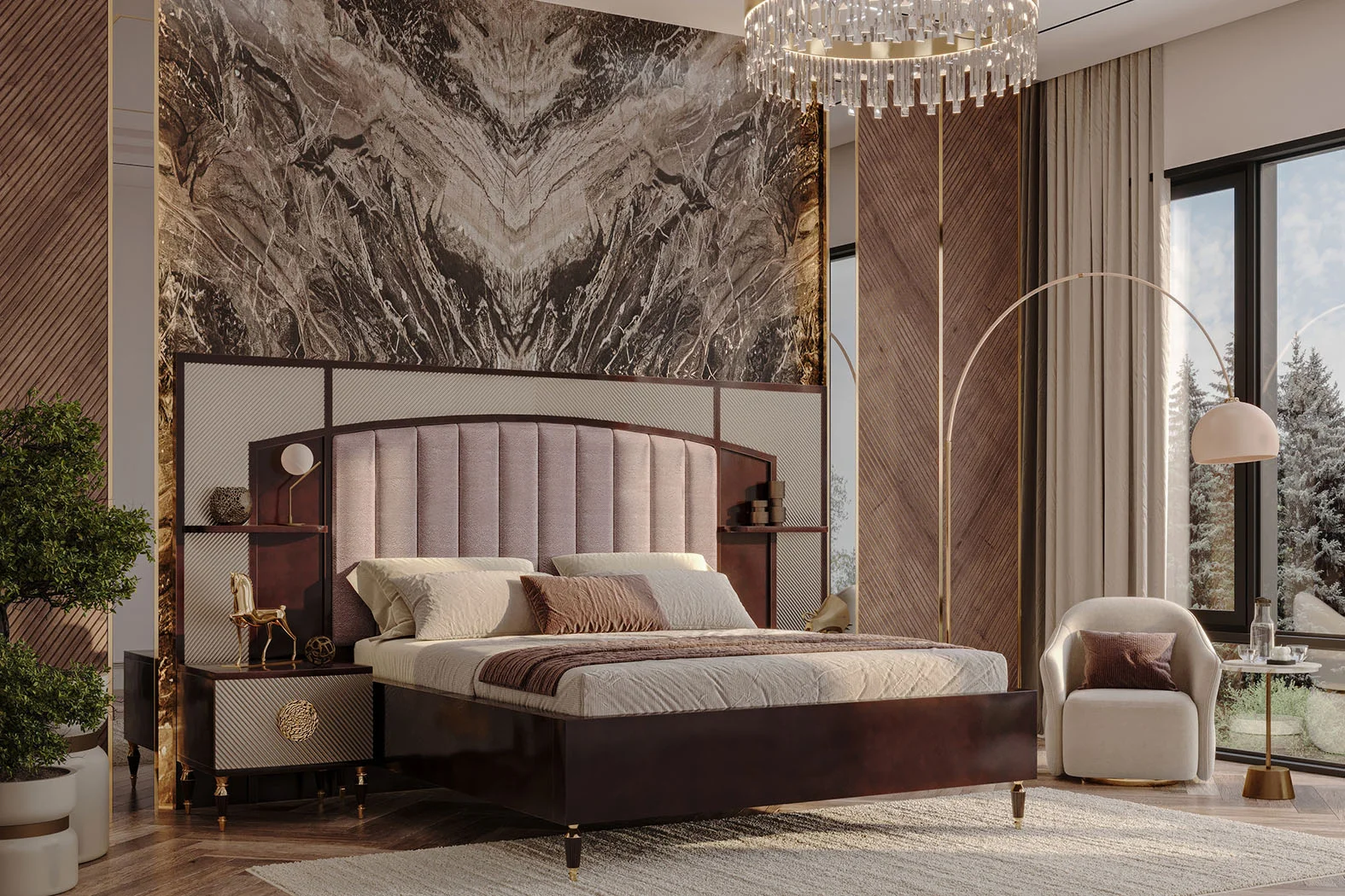 Venedik Luxury Yatak Odası