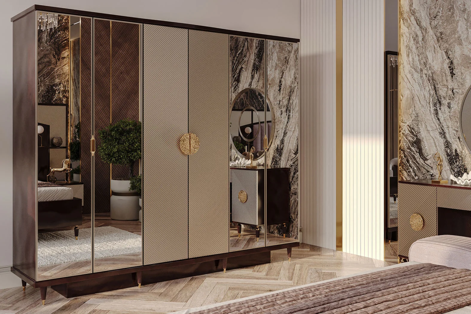 Venedik Luxury Yatak Odası 9