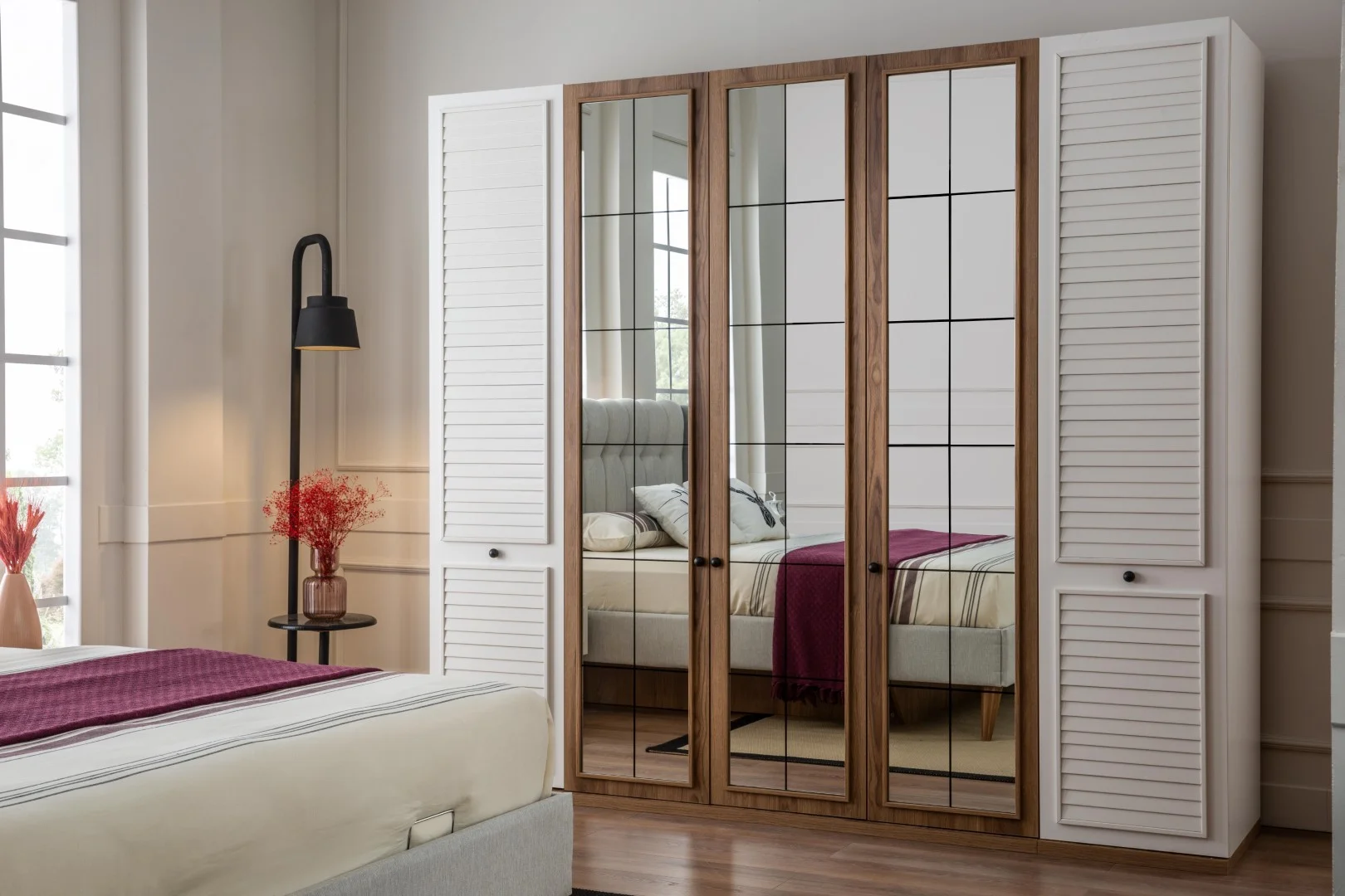 Verona Sedef Yatak Odası & Giyinme Dolabı 5
